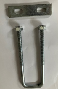 40 X 150MM U BOLT WITH PLATE